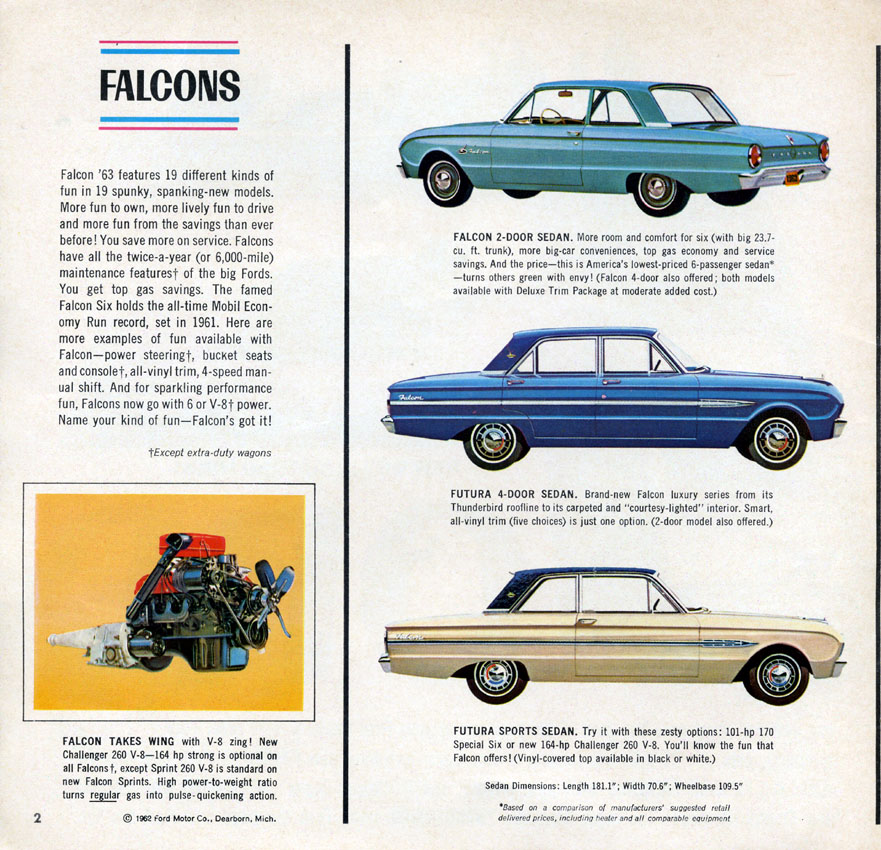 1963 Ford Detail Brochure Page 11